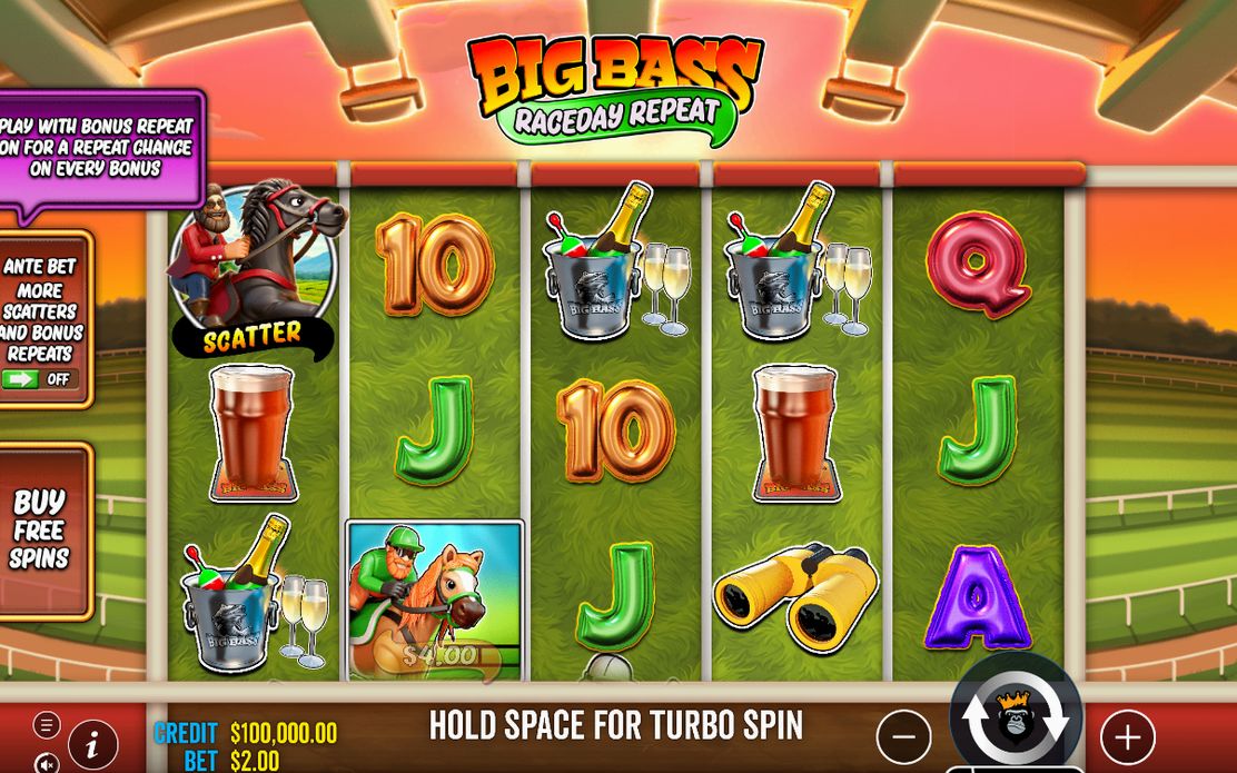 Big Bass Raceday Repeat